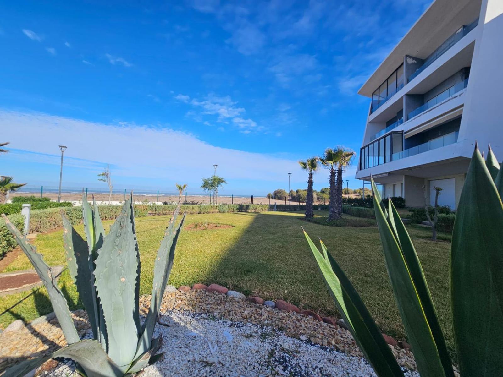 Sidi Rahal Blue View, Beachfront Wide Seaview With Pool Экстерьер фото